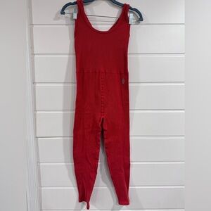 FP Movement by Free People Red Jumpsuit